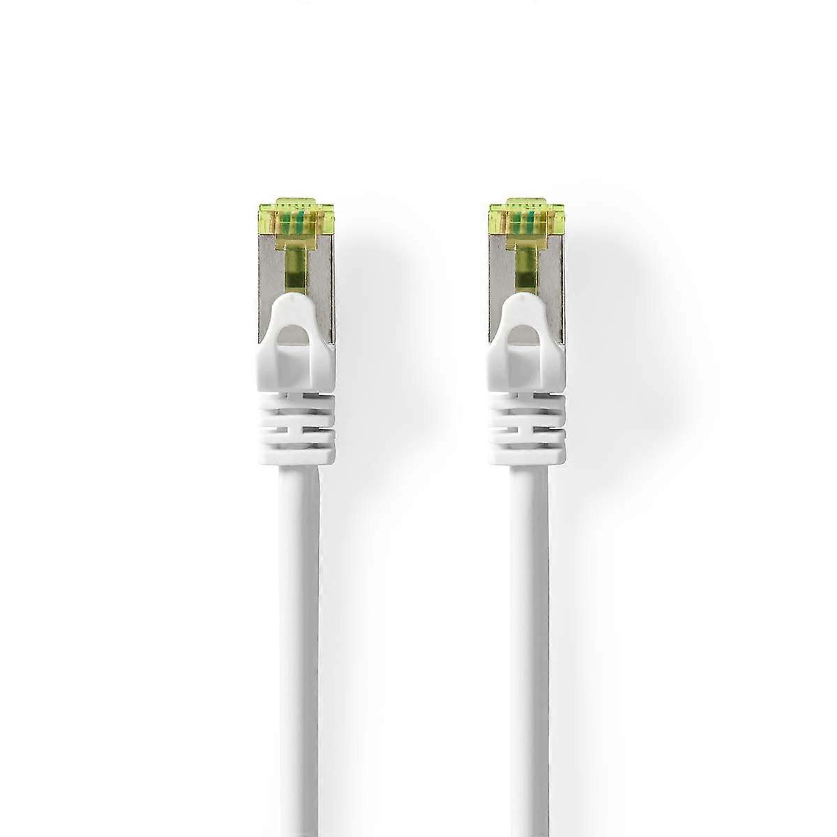CAT7 Network Cable | S/FTP | RJ45 Male | RJ45 Male | 0.50 m | Snagless | Round | LSZH | We | Label