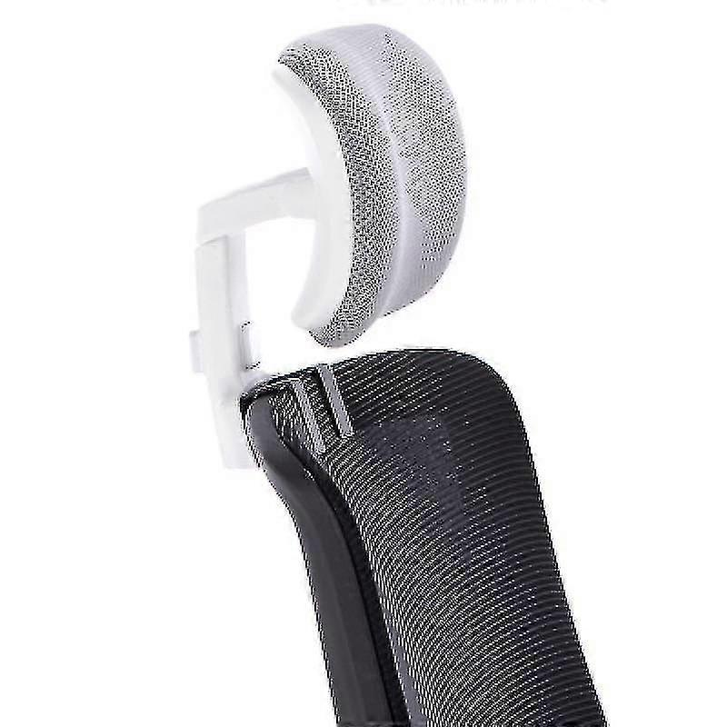 Office Chair Headrest Attachment Universal Head Support Cushion Upholstered Adjustable Height Angle-YuJia