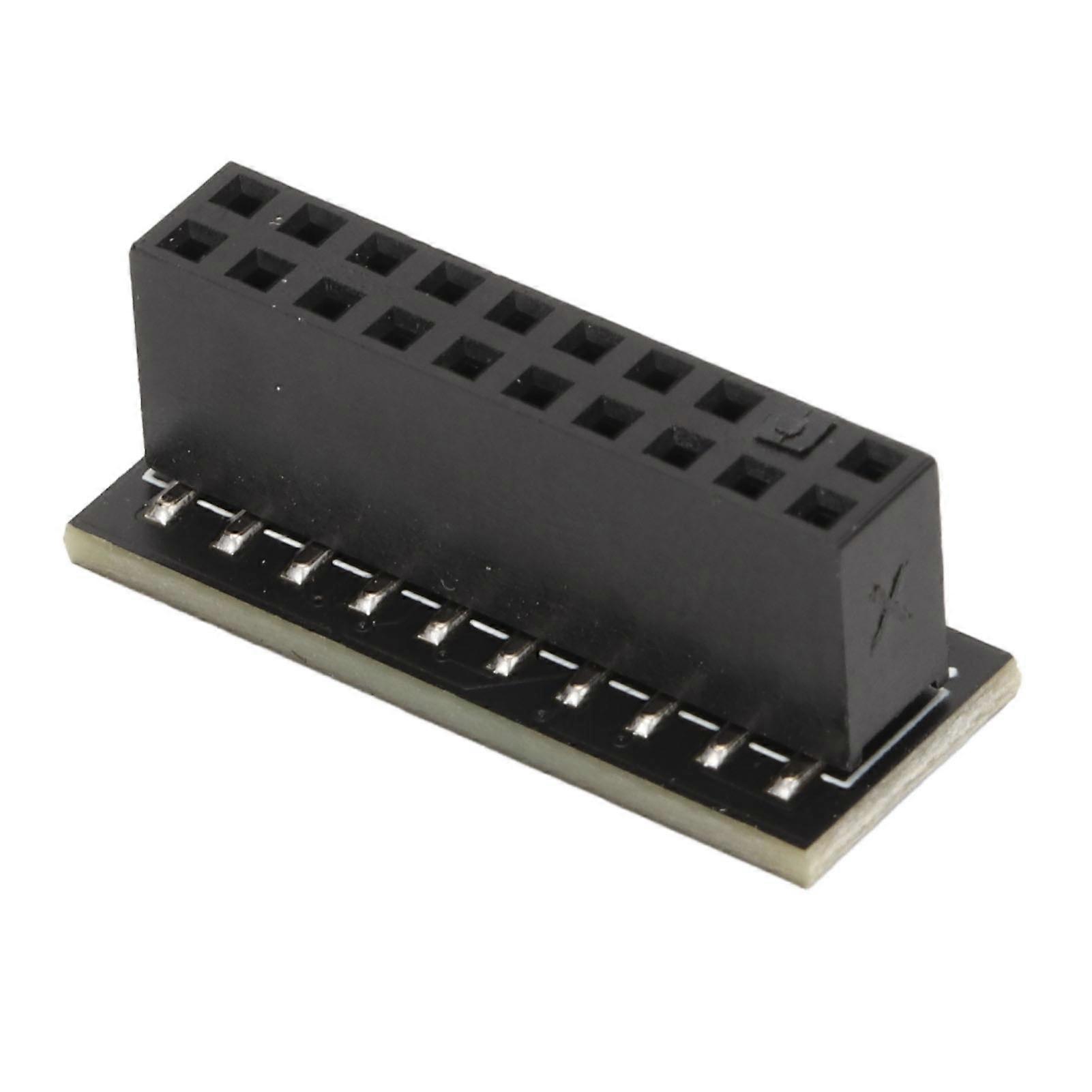 TPM 2.0 Encryption Security Module LPC Interface 20Pin Stable Performance Black TPM 2.0 Module for Windows 11