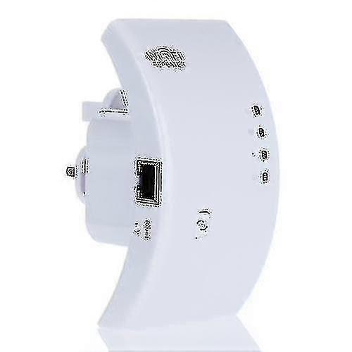 Wireless-n Wifi Repeater 802.11n Network Router Range Expander 300m Uk Plug