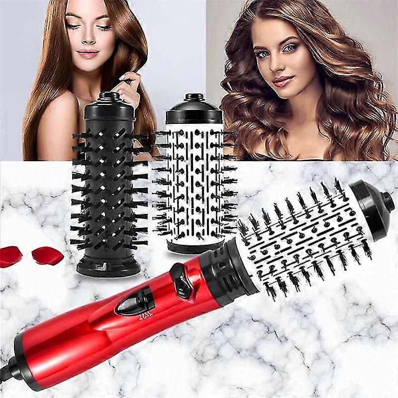 3in1 Hot Styler Et 360 Rotatif Sécheuse Sécher Lisser Brosse A