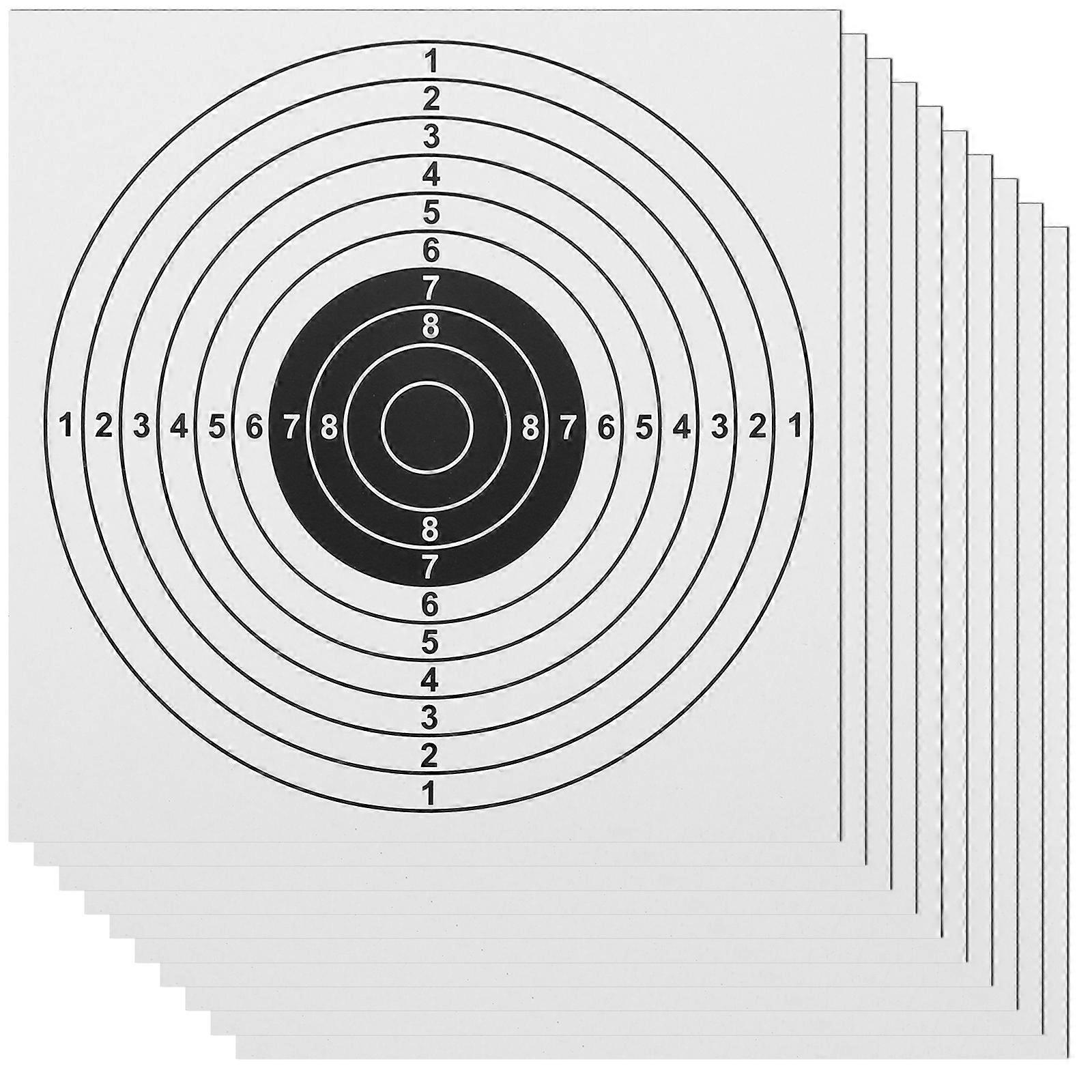 100pcs Precision Shooting Sheets Target Shooting Essentials Professional Target Paper
