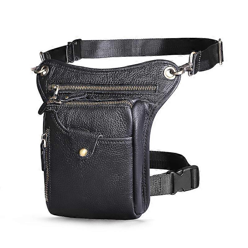 حقيبة خصر جلدية بتصميم حصان | حقيبة خصر جلدية بتصميم حصان مجنون - تصميم جلدي للرجال -