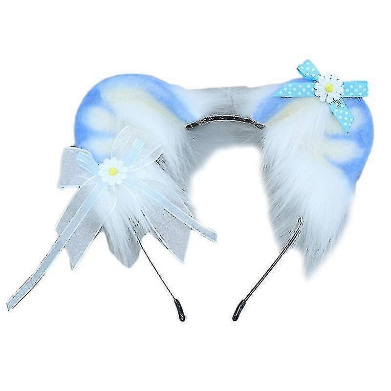 Headband Santa Hat Knitted Xmas Headband