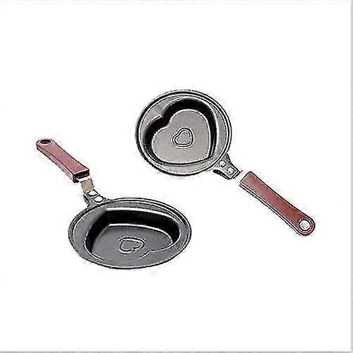 Creative Breakfast Pot Mini Frying Pan Non-stick Egg Pancake Frying Pan - Love