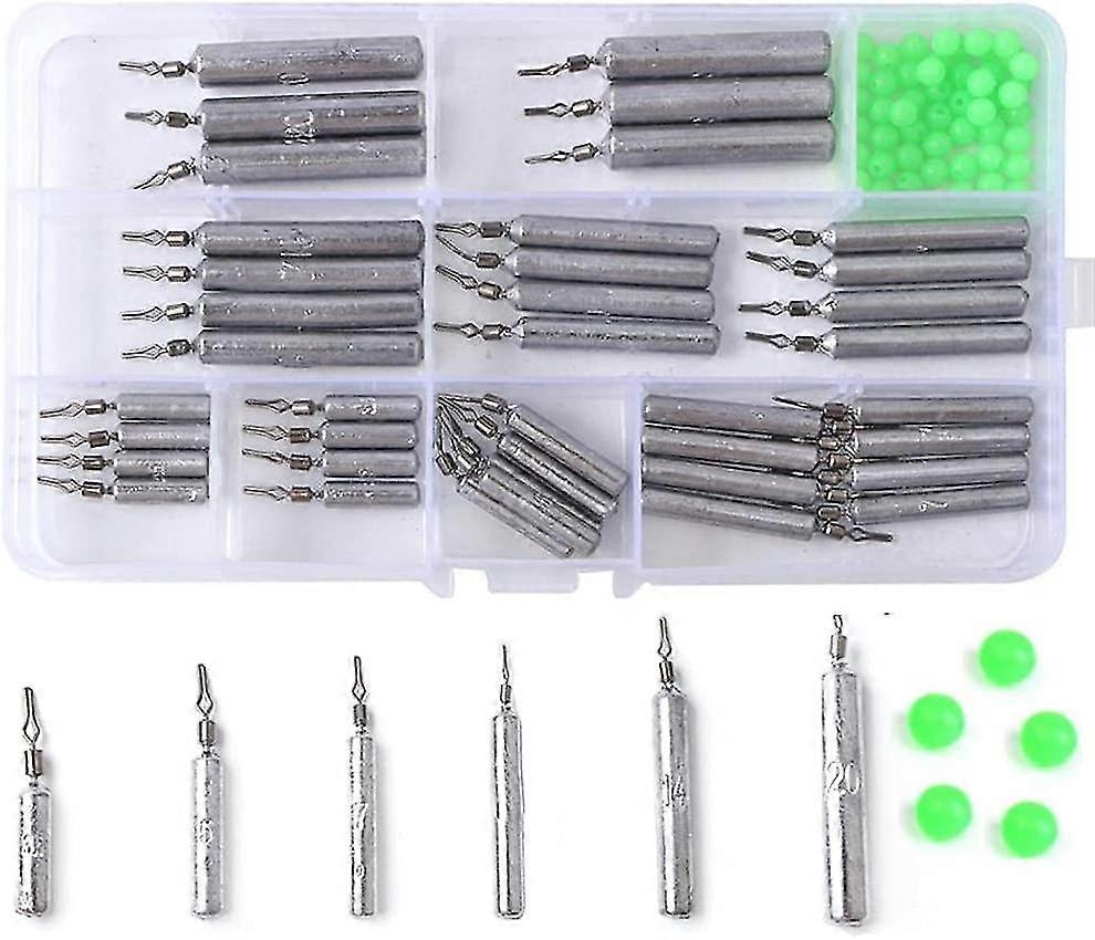 Fishing Weights Fishing Drop Shot Weights Multiple Sizes Fishing Weights Dropshot Lead Set With Box Fishing Accessoriesc p