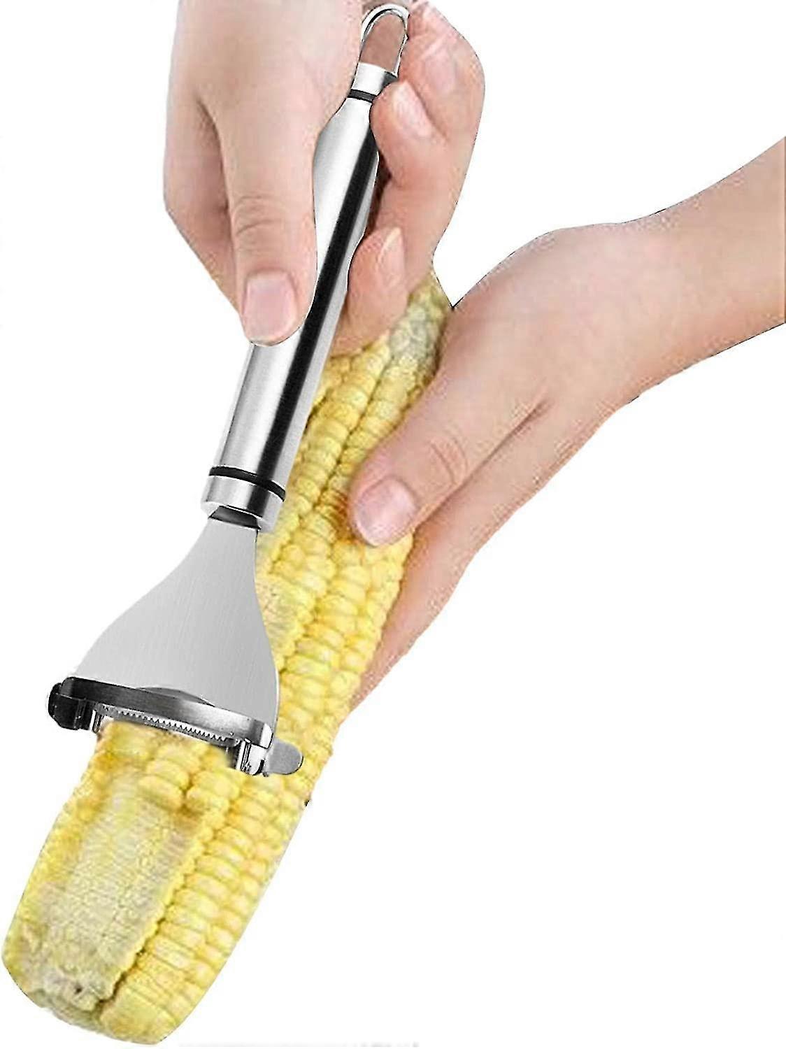 304 Stainless Steel Corn Peeler - Corn Stripping Tool For Corn Cob