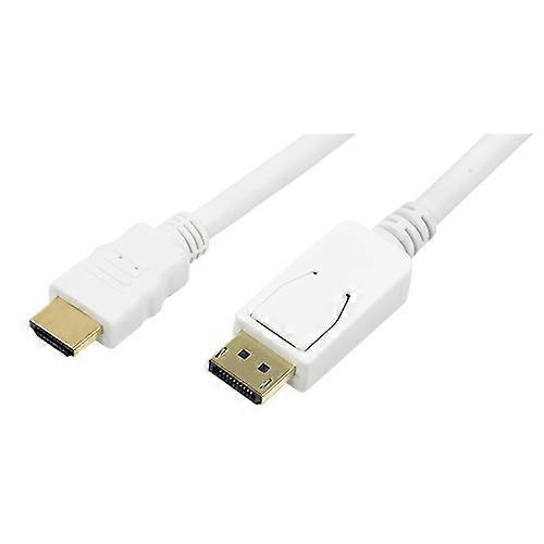 DisplayPort -> HDMI 2m White
