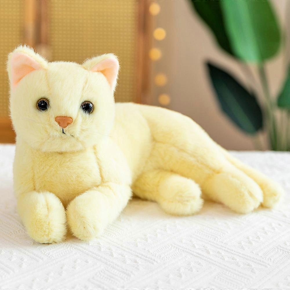 Cartoon Cat Plush with Q Version Cuddly Animal Toys Sleeping Pillow Toy