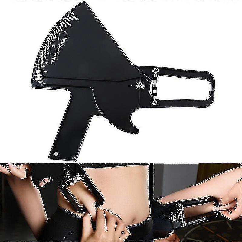 80mm Skinfold Caliper Body Fat Caliper Fitness Tester Analyzer Fat Measure Tool