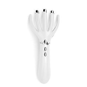 Tête Électrique Vibrant Massage Peigne Mini Masseur Chauffant Rechargeable
