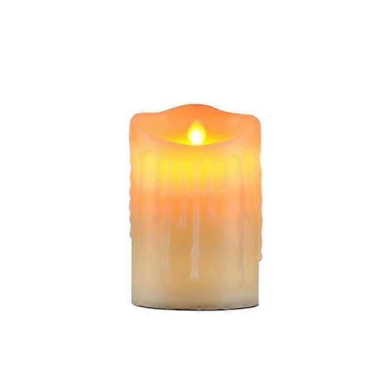 LED Electronic Candle Light Halloween Prop, Size: 7.5x10cm