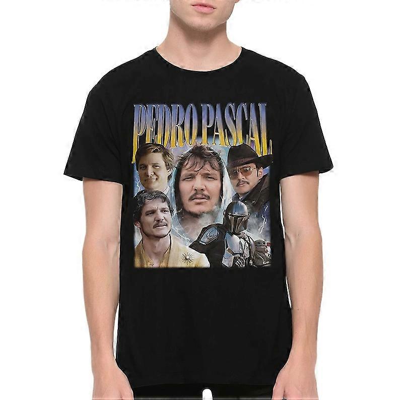 Pedro Pascal Characters Collage T-Shirt-Pll50