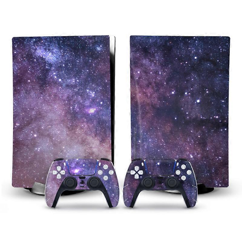 New Vinyl Sticker For PS5 Accessories Decal Protective Skin for PlayStation 5 Disk Edition Console and 2 Controllers