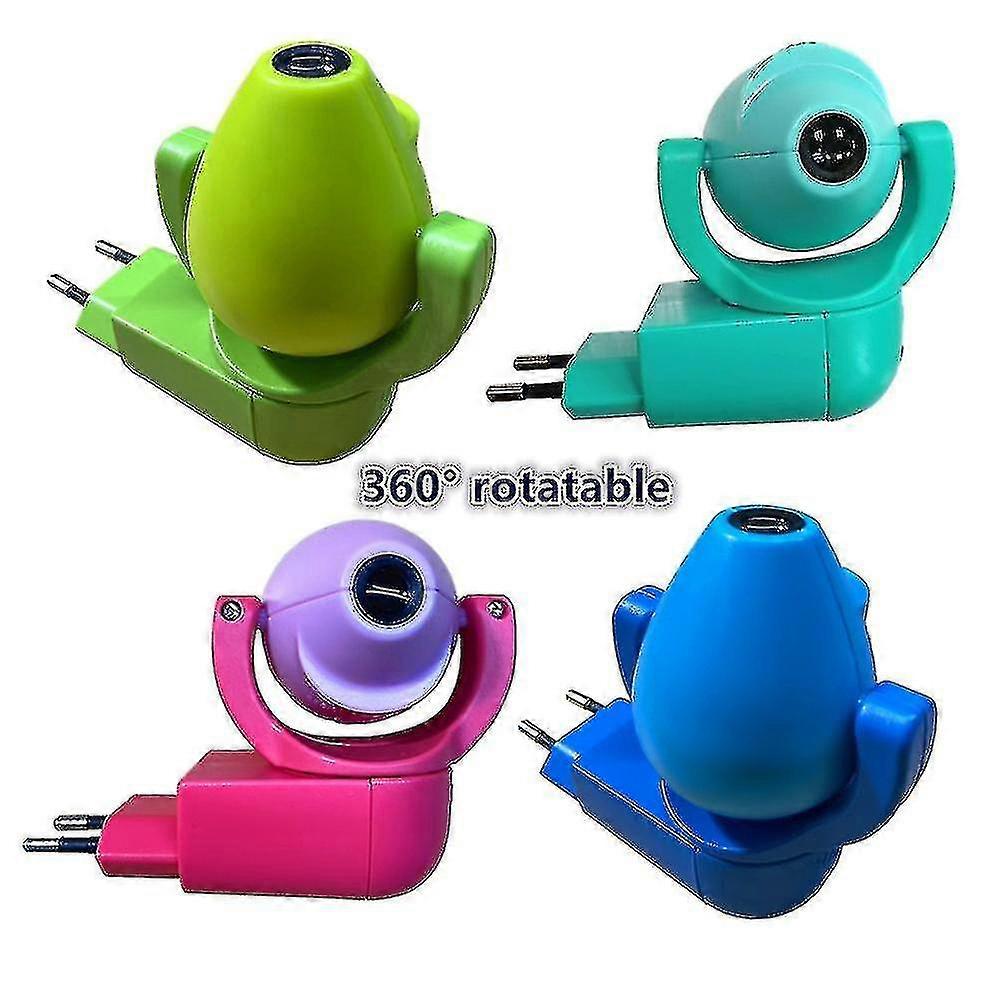 Star Moon Animal Projecteur Led Projecteur 6 Images Capteur Eu Plug Night Light Lampe Pour Enfants Bébé Chambre Décoration