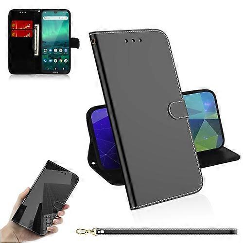 For Nokia 1.3 Lmitated Mirror Surface Horizontal Flip Leather Case