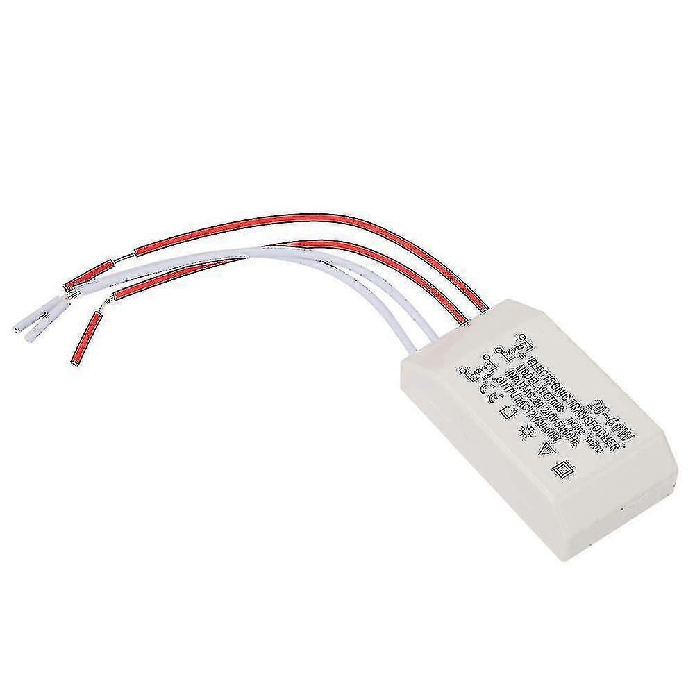220v To Ac 12v Electronic Transformer, 20-60w Voltage Converter, Intelligent Power Supply Driver For Low Voltage Lamp