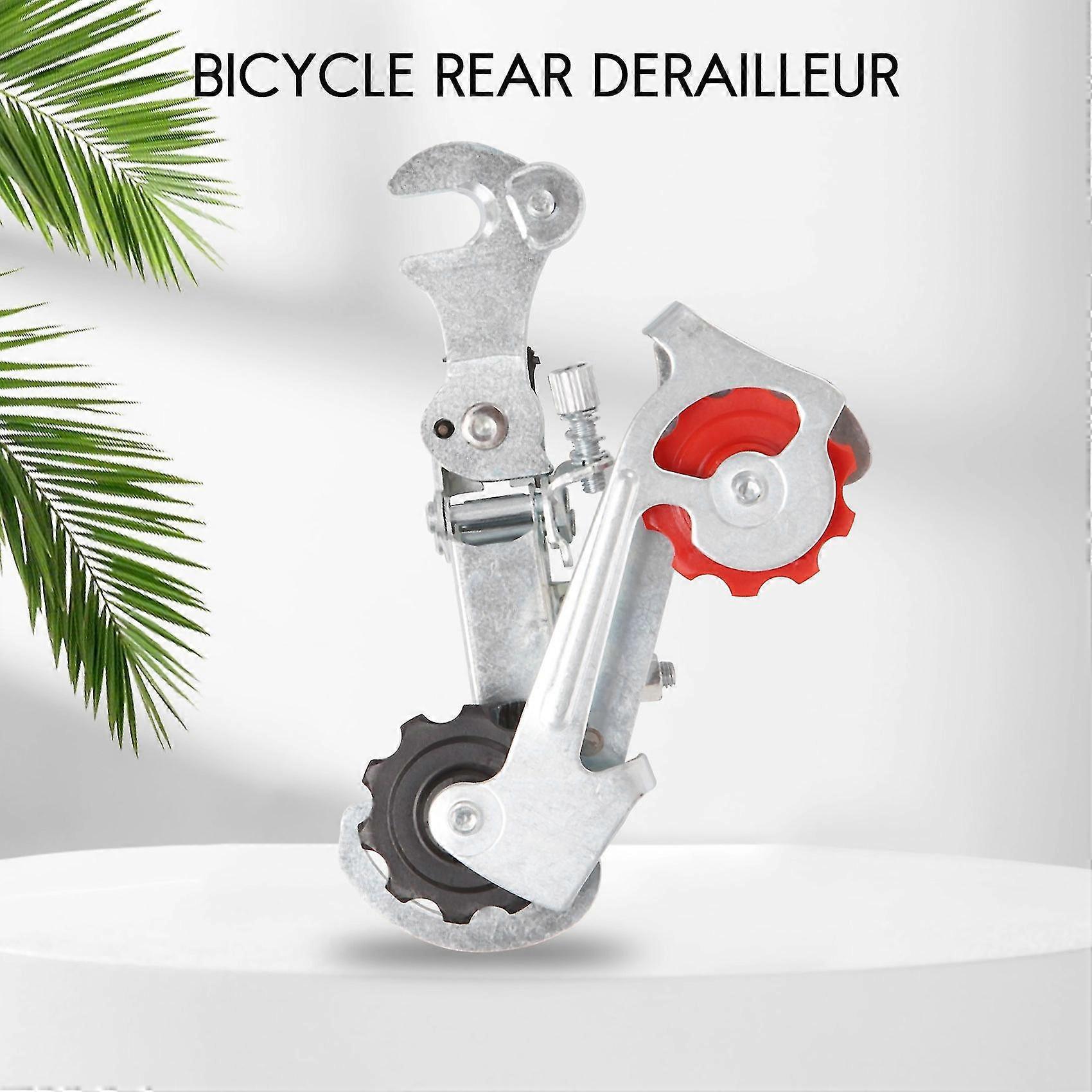 Ycle Silver T Metal 3-7 Speed Derailleur