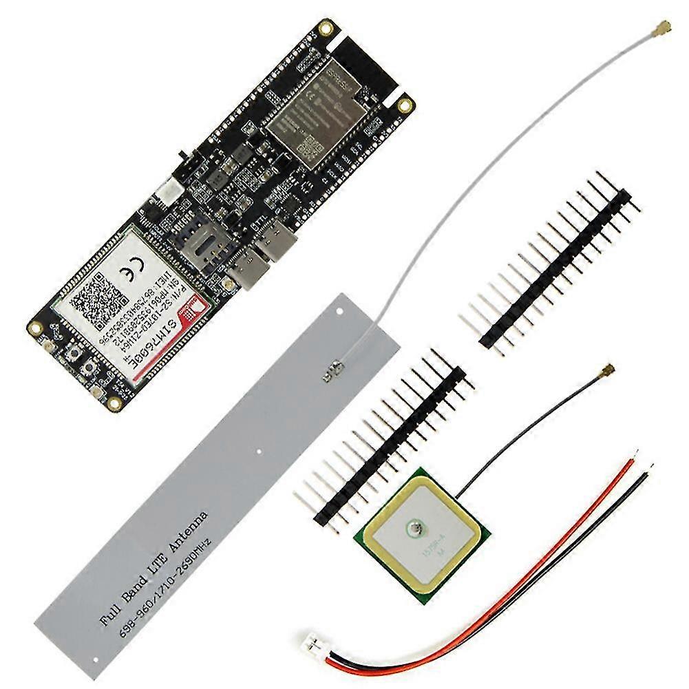 T-sim7600e-h Esp32 Modulo Esp32-wrover Wifi 18560 Supporto batteria Scheda di sviluppo della carica solare