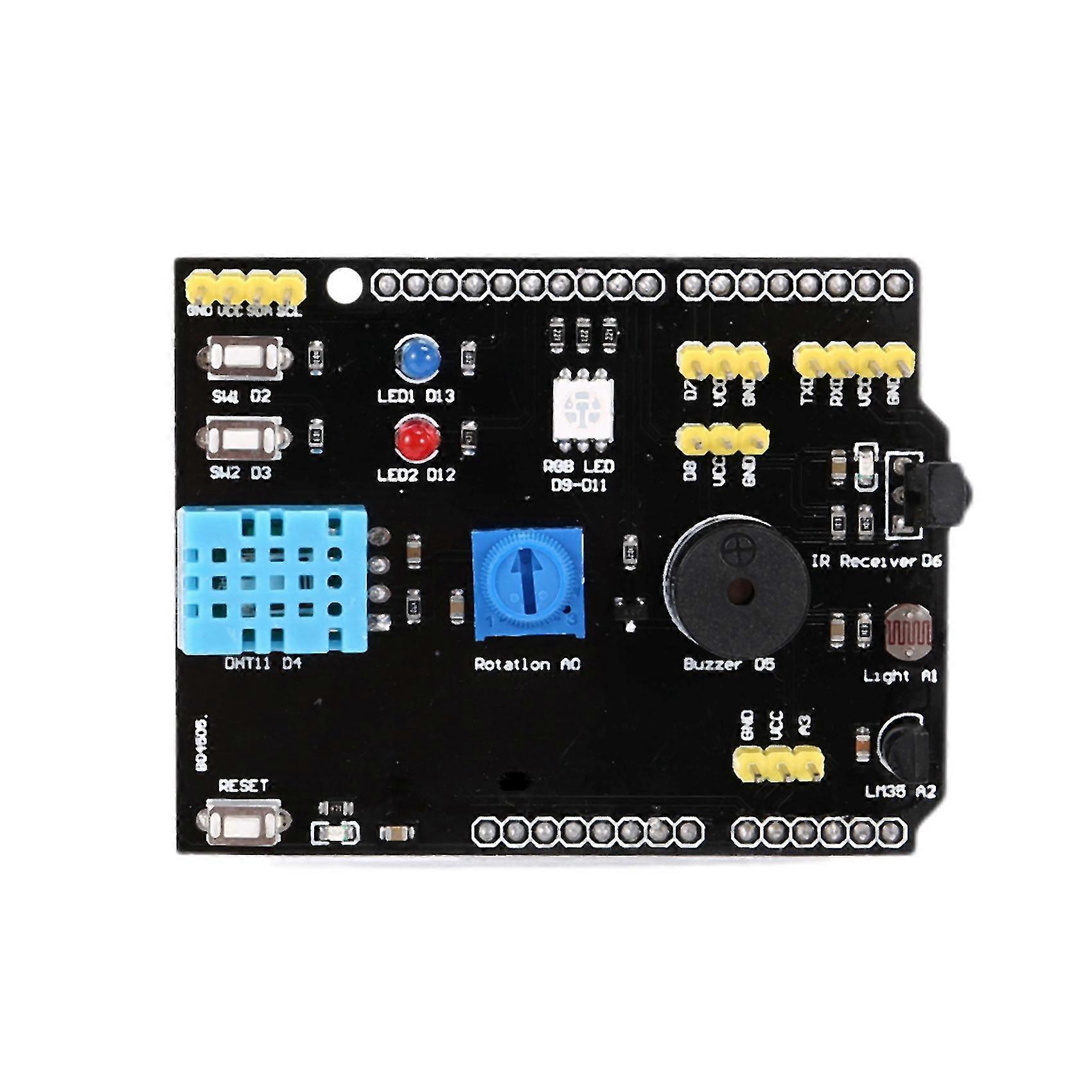 9 In 1 Multifunction Expansion Board Lm35 Temperature Humidity For