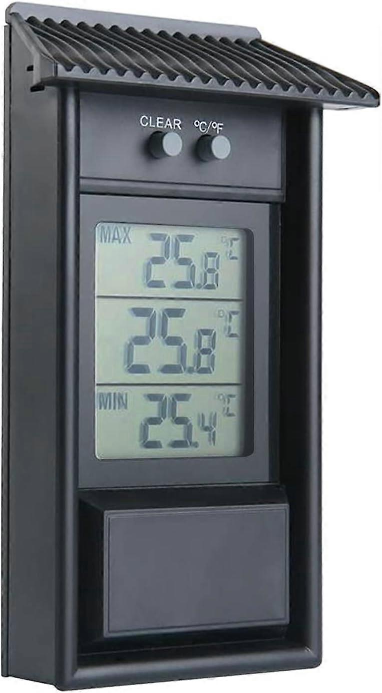 Digital Minimum and Maximum Thermometer, Digital Indoor Outdoor ...