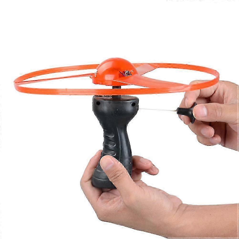 Led Light Up Flying Saucer Disc Kids Toy - Random Funny Colorful Ufo