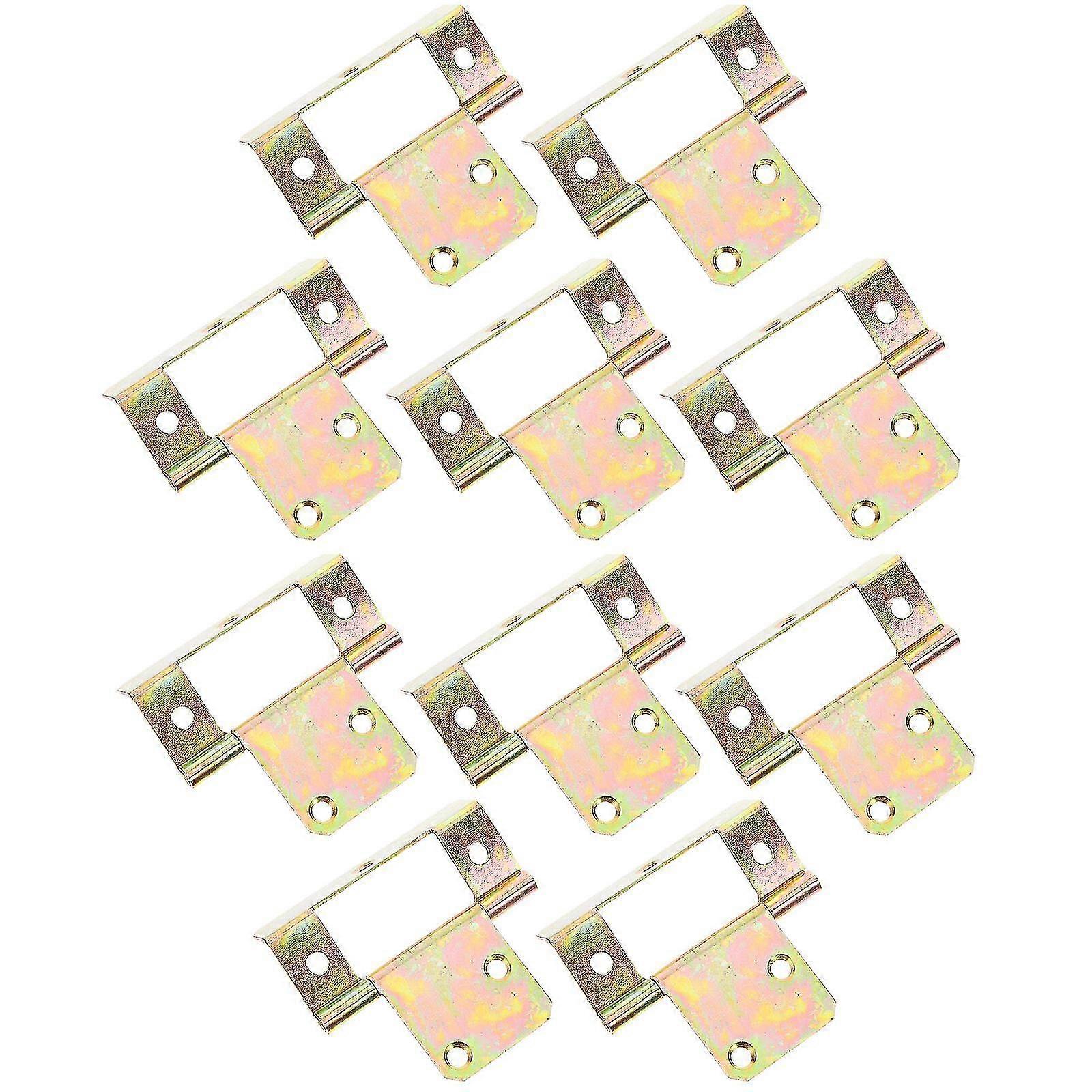 10pcs Cabinet Hinge Shutter Hinge Heavy Duty Hinge Antique Hinge Flush Door Butt Hinge