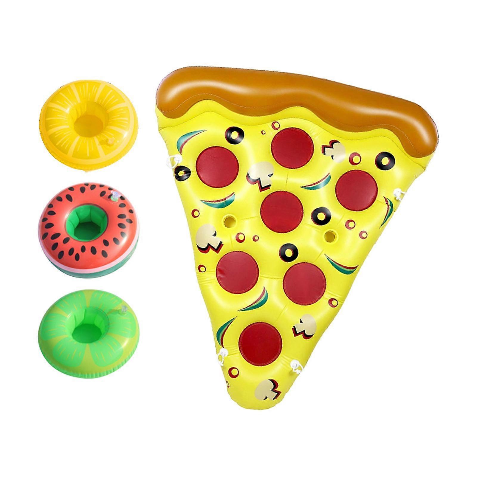 Aufblasbares Pizzastück Pool Float Wasser Pool Float für Wassersport Urlaub