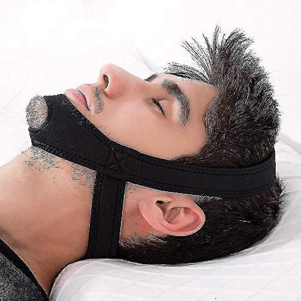 Snore Stop Belt Anti Snoring Cpap Adjustable Chin Strap Sleep Apnea Jaw Solution Tw