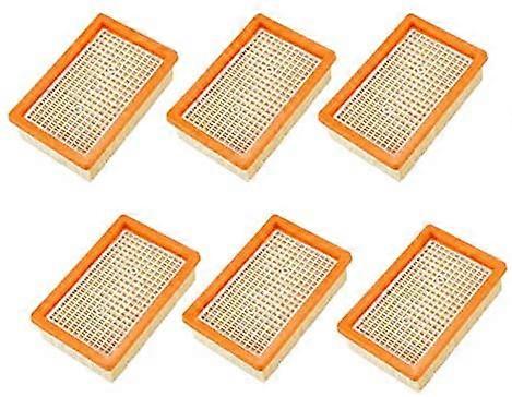 6 pieces for Karcher MV4 MV5 MV6 Series Vacuum Cleaner Filter Flat Filter Filter Mesh Filter Element Accessories