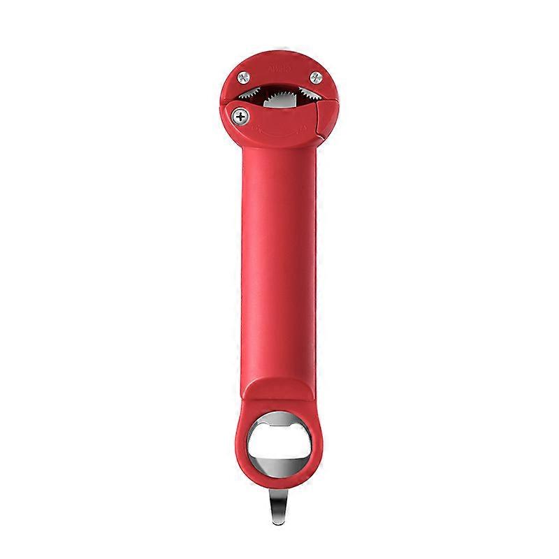 1pc Multifunctional Retractable Bottle Opener Bottle Opener Red