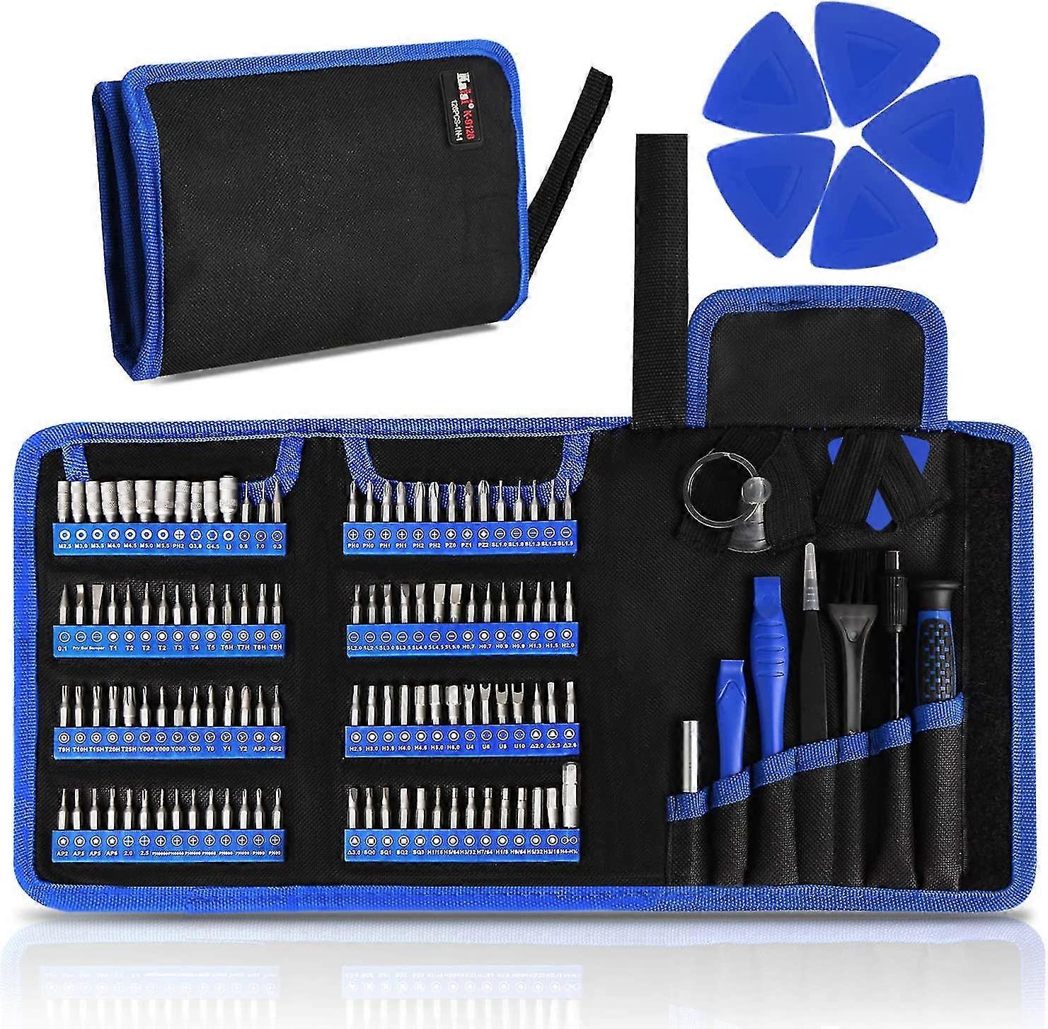 126 In 1 Screwdriver Set With 111 Bits Driver Kit Electronics Rep Tool Kit For Rep Computer, Pc, , Laptop