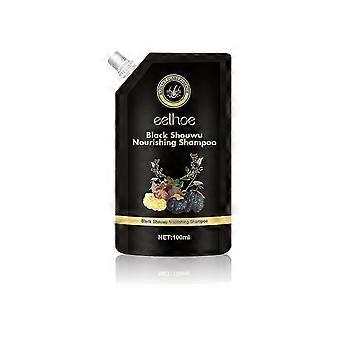 Black Gaderma Lucidum Polygonum Multiflorum Shampoo Hair Natural Black Thick Moisturizing Scalp Soft W