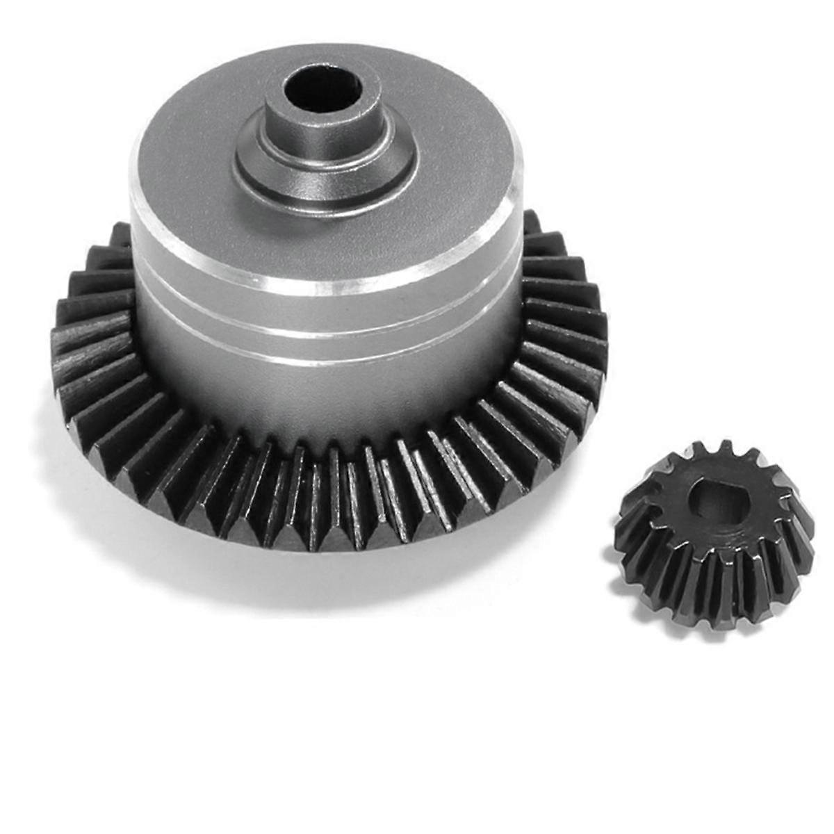 For XV02 TT02 TT02B 1/10 RC Car Upgrade Parts Differential Teeth+Shell Gear Kit RC Car Accessories Titanium Color