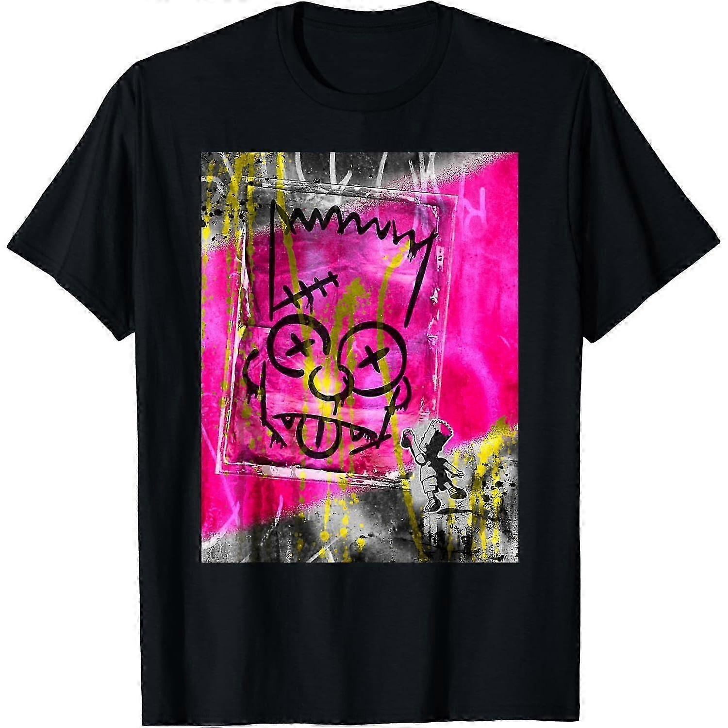 Simpsons Bart Simpson El Barto Graffiti tričko Retro trendy materiál