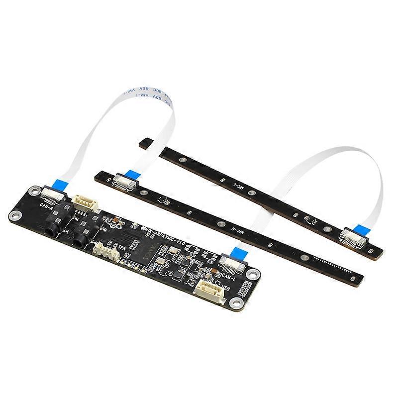 Microphone Aec Board Audio Development Beam-forming Board Module Accessories