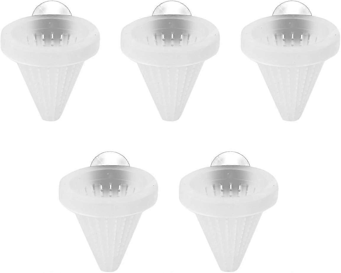 5 Pack Red Aquarium Feeder Bloodworm Dispenser Funnel