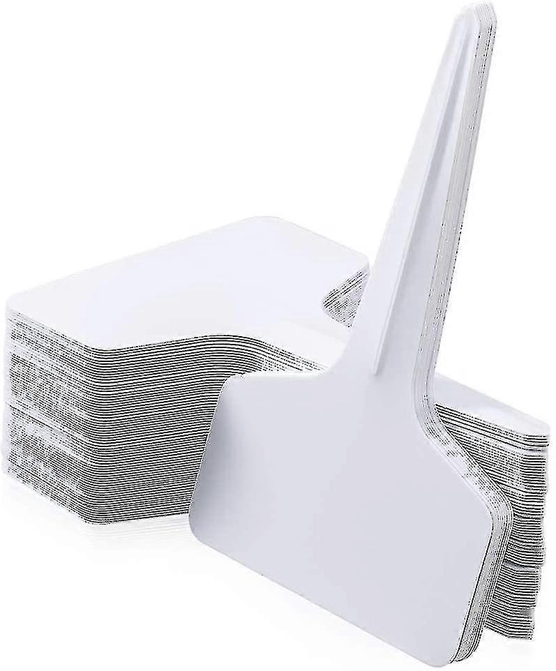 Batch Of 100 Plastic Labels For Plants, T-labels, Unsustainable, Reusable, For Pepper, For Flowers, Vegetables, Herbs