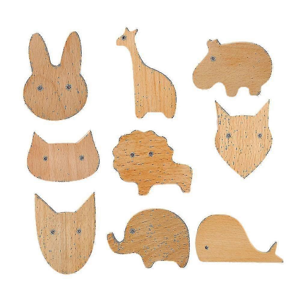 Animal Porch Wall Hanging Coat Hook Wall Decoration Solid Wood Hook