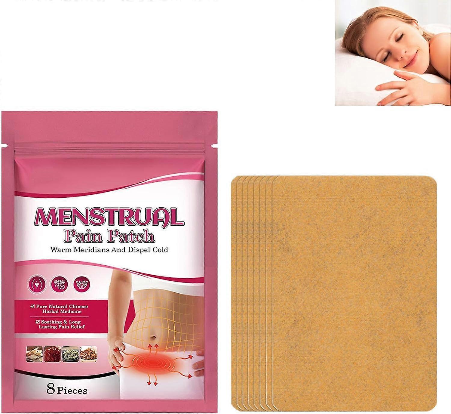 Menstrual Heating Patches, Heating Pad, Menstrual Pain Patch 12 Hours Heating Cramp Relief Heat Patches Menstrual Period Warm Pad Portable