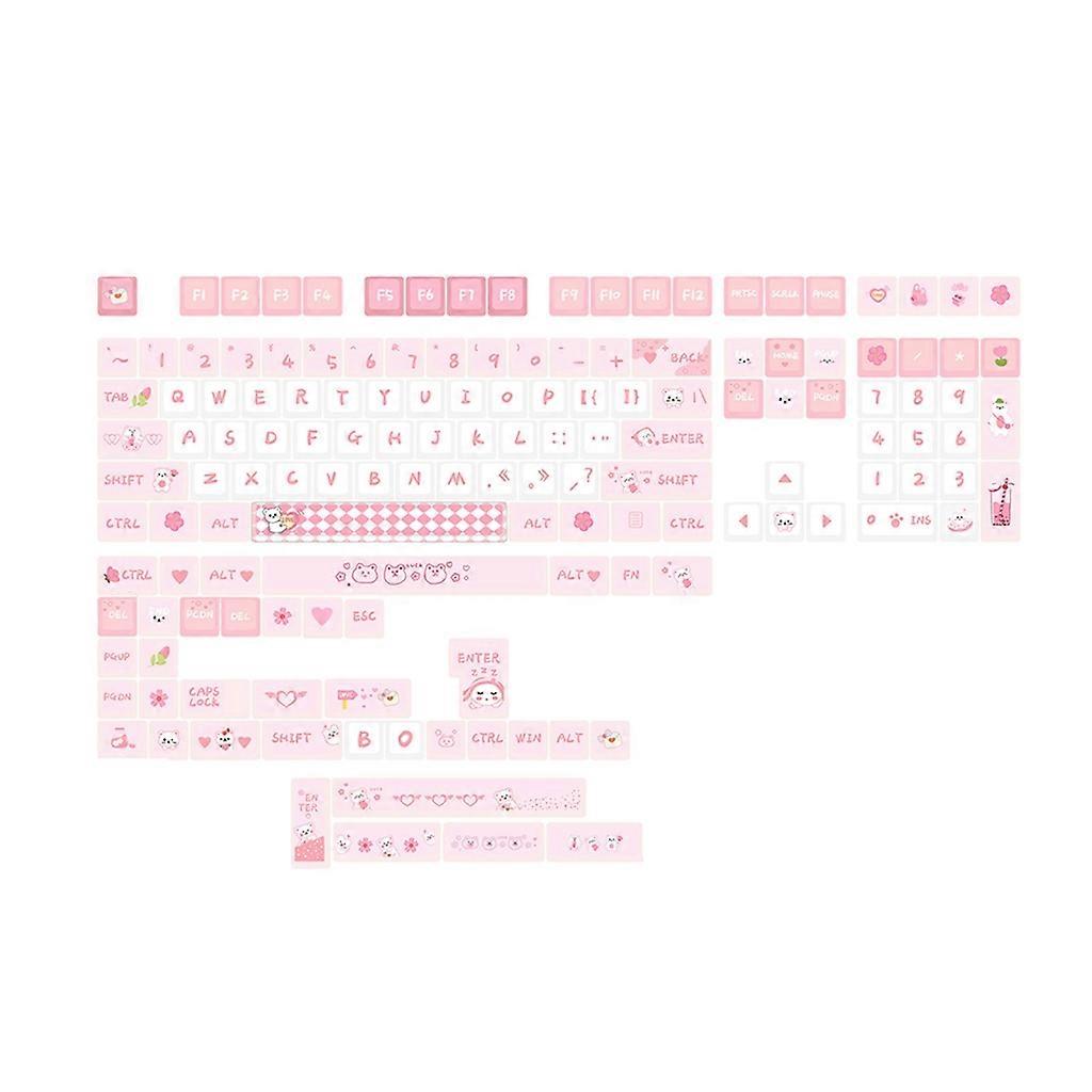 146-Key DyeSublimation Keycap Set Dikke PBT Keycaps Mechanische Toetsenborden