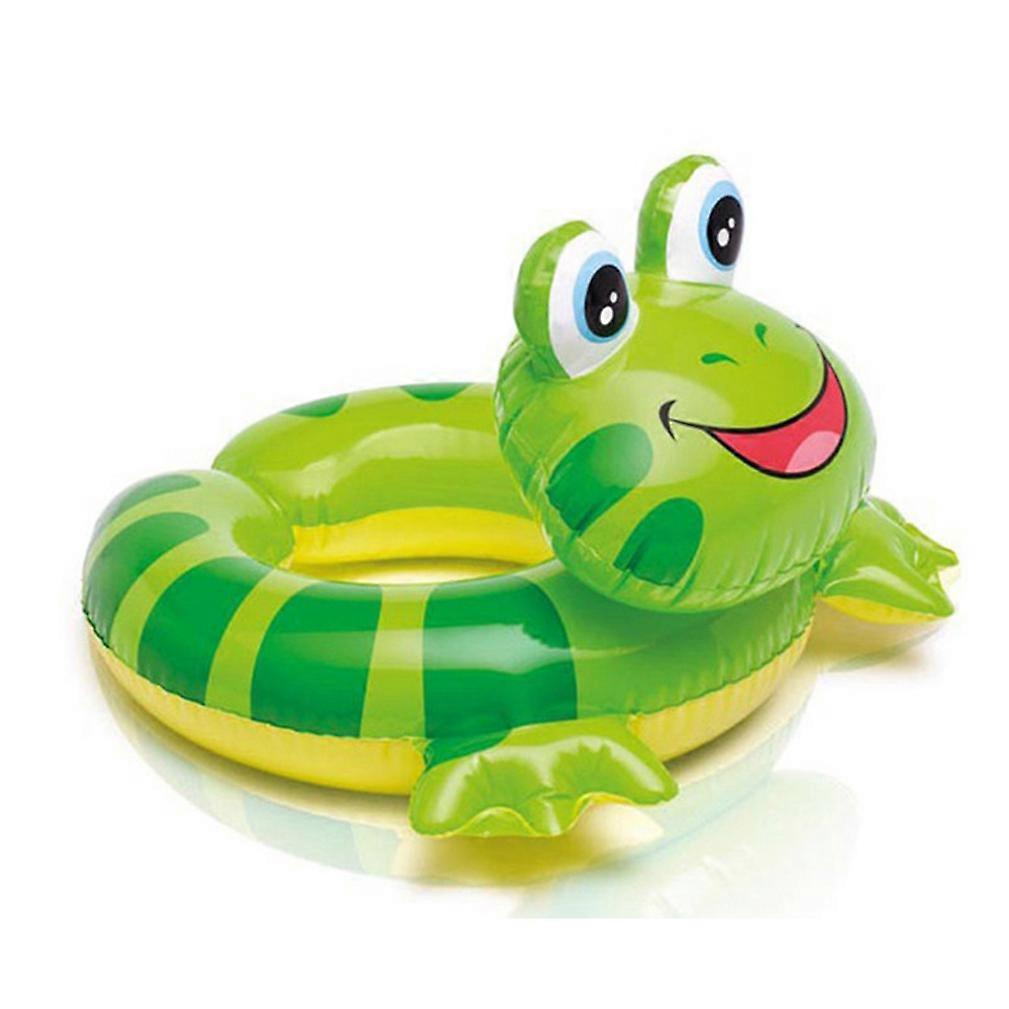 Green Forg Swimming Ring Inflatable Pool Float for Kids