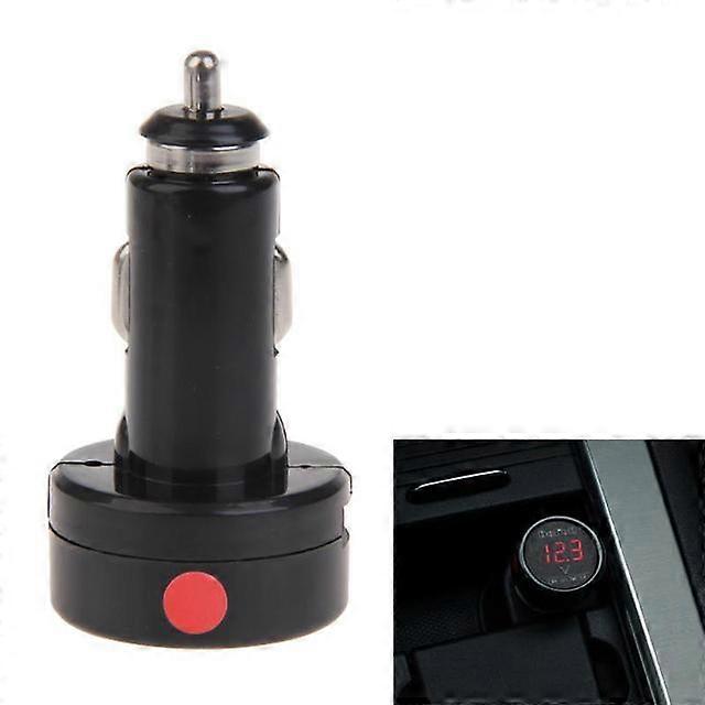 Universal Auto Car Digital Voltmeter Electronic 12V 24V Cigarette Lighter Socket Car Battery Volt Monitor Gauge RGB Display New