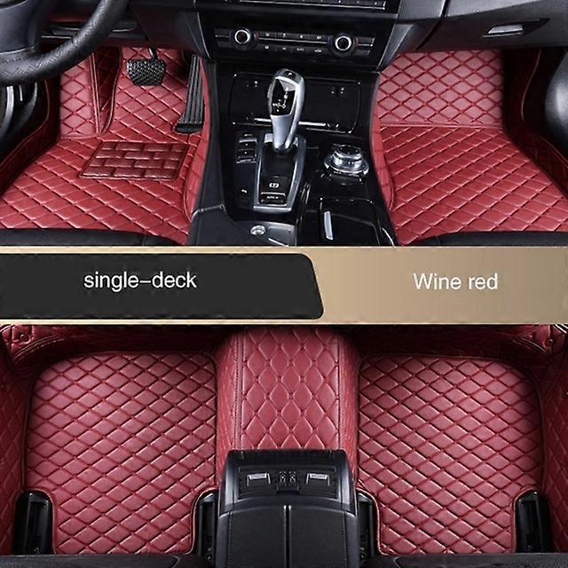 For Mercedes Benz E-CLASS W212 W213 Custom Car Floor Mats Special Auto Foot Pads Auto Carpets Leather Carpet Car AccessoriesMotor Vehicle Carpet & Up