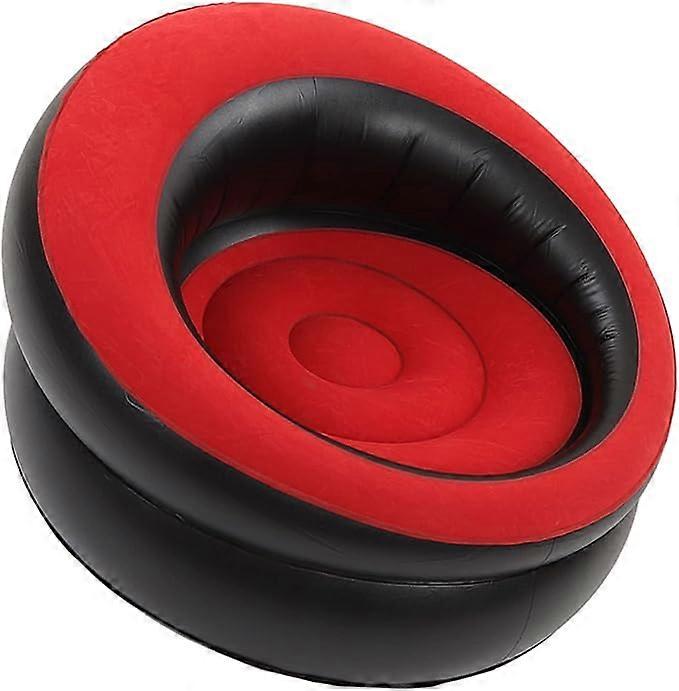 Flocking inflatable sofa, inflatable sofa, widely used in bedrooms