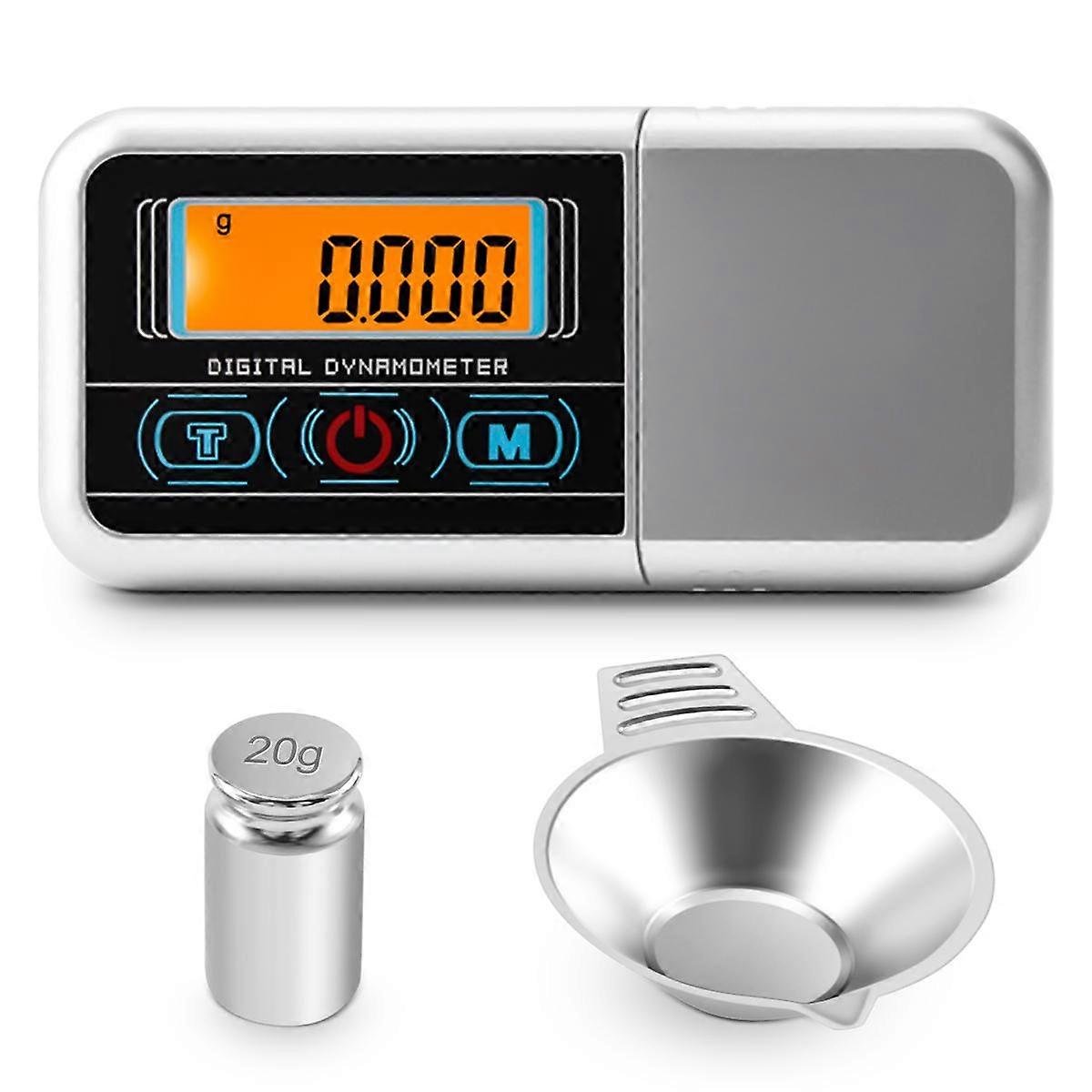 Mini Jewelry Scale 100Gx0.005G Precise Turntable Stylus Force Digital Dynamometer Tracking Gauge fo