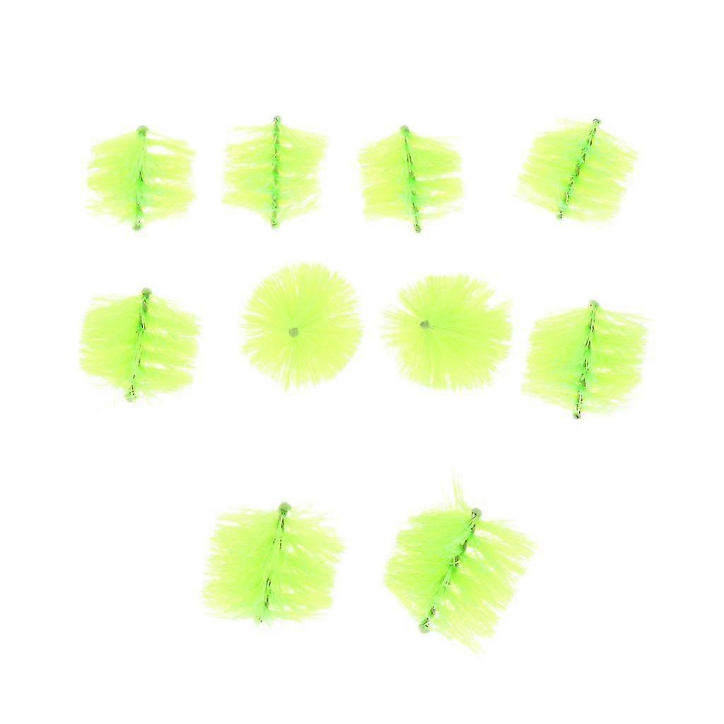 10pcs Aquarium Fish Tank Plastic Brush Balls Filter