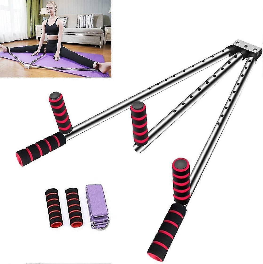 3-bar leg stretcher 9-hole adjustment for flexibility training