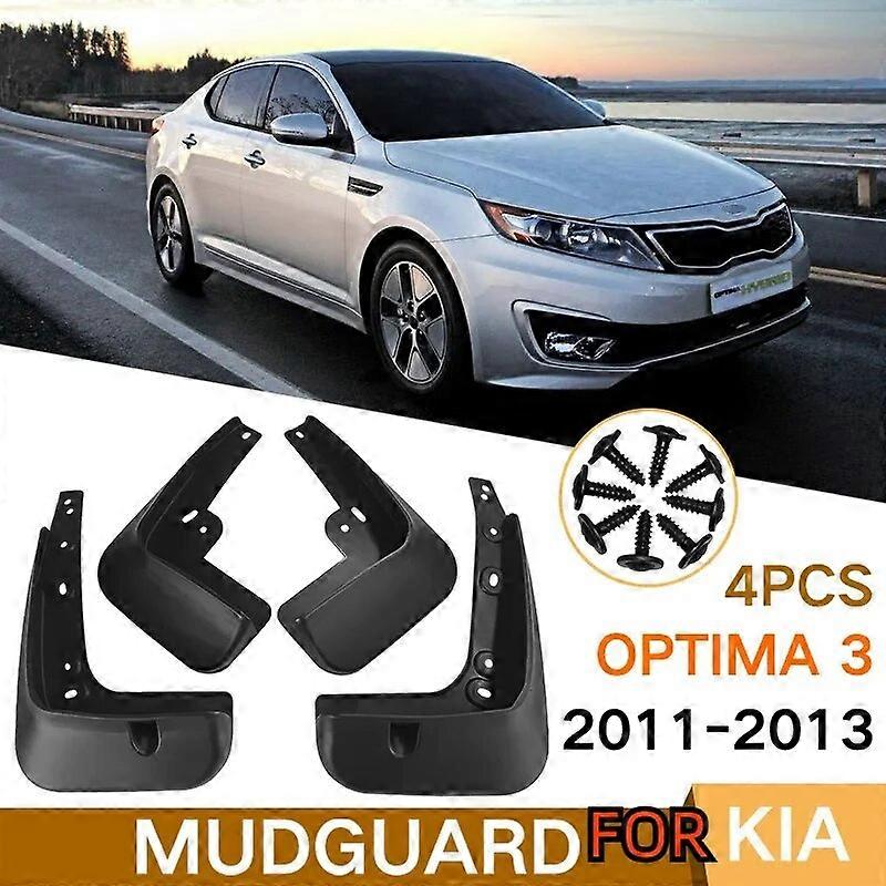 Exquisite car fender4pcs Car Mud Flaps For Kia Optima k5 2011 2012 2013 sx Front Rear Fender Flares Splash Guards Auto Mudflaps Mudguards