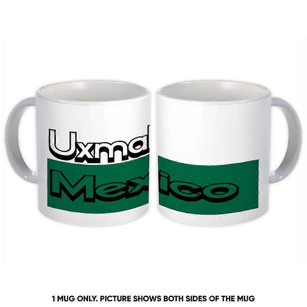 Gift Mug: Uxmal Mexico Rectangle